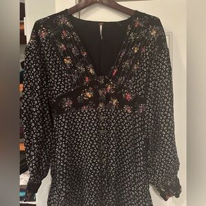 LAST CHANCE Free People Floral Mini Dress